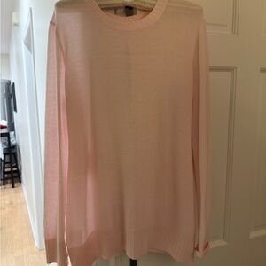 Lululemon blush pink sweater
